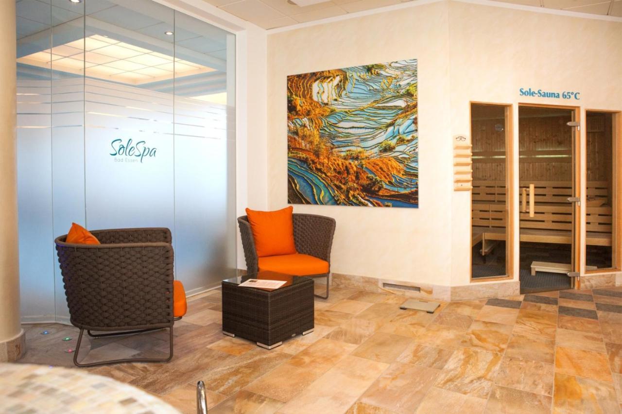Luxurioeses Wellnes Apartment Bad Essen Bagian luar foto